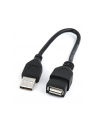 Kabel GEMBIRD CCP-USB2-AMAF-0.15M (USB 2.0 M - USB 2.0 F; 0 15m; kolor czarny) - nr 7