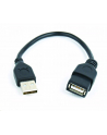 Kabel GEMBIRD CCP-USB2-AMAF-0.15M (USB 2.0 M - USB 2.0 F; 0 15m; kolor czarny) - nr 9