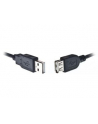 Kabel GEMBIRD CC-USB2-AMAF-75CM/300-BK (USB 2.0 typu A M - USB 2.0 typu A F; 0 75m; kolor czarny) - nr 5