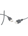 Kabel GEMBIRD CC-USB2-AMAF-75CM/300-BK (USB 2.0 typu A M - USB 2.0 typu A F; 0 75m; kolor czarny) - nr 6