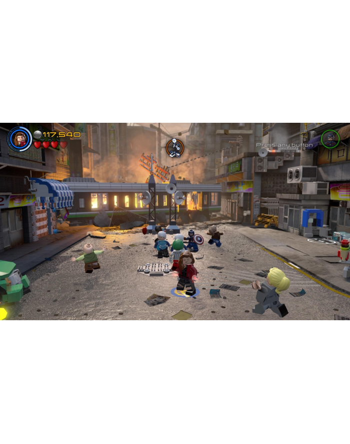 warner bros interactive Gra PS3 Lego Marvel Avengers (wersja BOX; ENG  PL; od 7 lat) główny