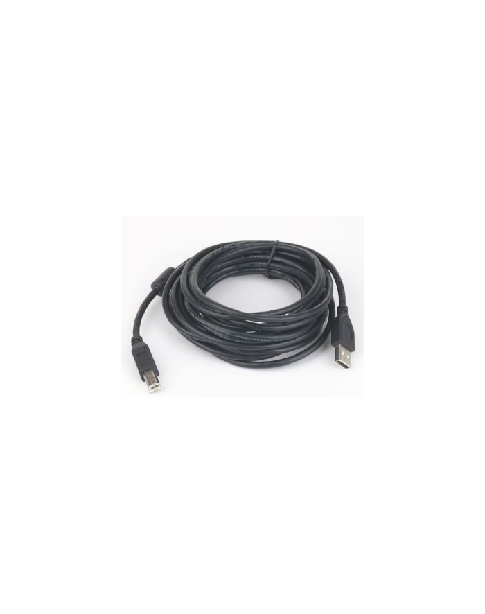Kabel USB 2.0 typu AB AM-BM 1.8m FERRYT czarny główny