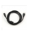 Kabel USB 2.0 typu AB AM-BM 1.8m FERRYT czarny - nr 6