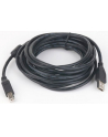 Kabel USB 2.0 typu AB AM-BM 1.8m FERRYT czarny - nr 7