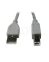 Kabel USB 2.0 typu AB AM-BM 1.8m szary - nr 10