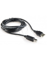 Kabel USB 2.0 typu AB AM-BM 1.8m czarny - nr 7