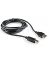 Kabel USB 2.0 typu AB AM-BM 1.8m czarny - nr 10