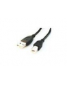 Kabel USB 2.0 typu AB AM-BM 1.8m czarny - nr 4