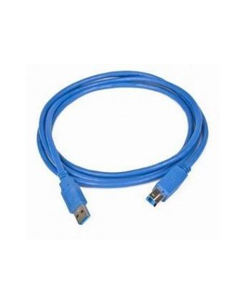 Kabel USB 3.0 typu AB AM-BM  3m niebieski