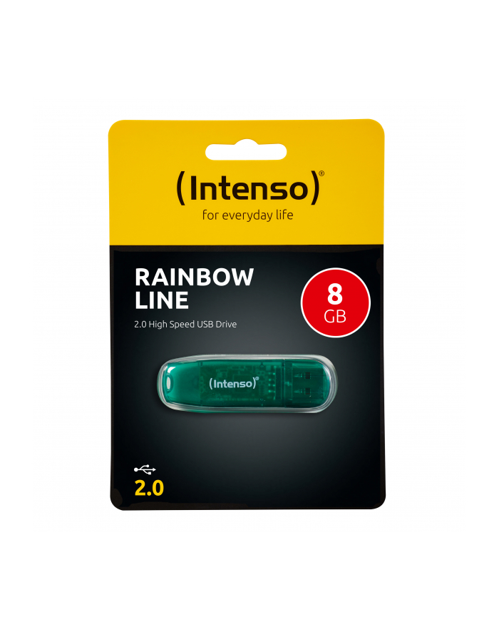PAMIĘĆ FLASH 8GB USB Rainbow Line główny