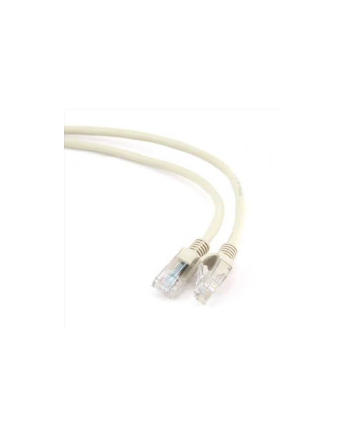 Kabel Patch cord kat.5e osłonka zalewana 5M szary główny