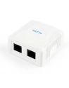 Gniazdo GEMBIRD NCAC-2U5E-01 (RJ-45; kat. 5e; UTP; kolor biały) - nr 2
