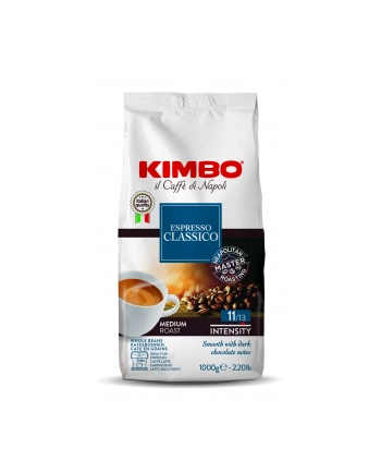 Kawa ziarnista 1000g KIMBO 30% Robusta  70% Arabica (03KIM006)