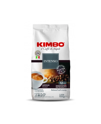 Kawa ziarnista 1000g KIMBO 50% Arabica  50% Robusta (10908)