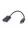 Kabel GEMBIRD A-OTG-CMAF2-01 (USB 2.0 typu C M - USB 2.0 F; 0 20m; kolor czarny) - nr 3