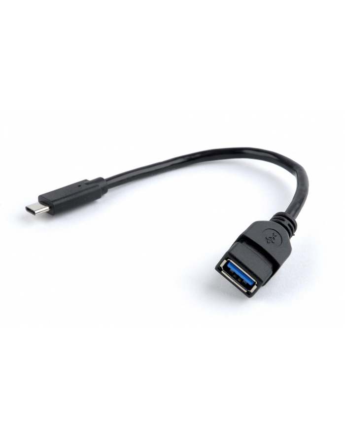 Kabel GEMBIRD A-OTG-CMAF3-01 (USB 3.0 typu C M - USB 3.0 F; 0 20m; kolor czarny) główny