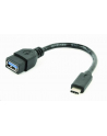 Kabel GEMBIRD A-OTG-CMAF3-01 (USB 3.0 typu C M - USB 3.0 F; 0 20m; kolor czarny) - nr 2