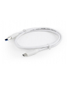 Kabel GEMBIRD CCP-USB3-AMCM-1M-W (USB 3.0 typu C M - USB 3.0 M; 1m; kolor biały) - nr 3