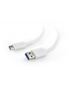 Kabel GEMBIRD CCP-USB3-AMCM-1M-W (USB 3.0 typu C M - USB 3.0 M; 1m; kolor biały) - nr 8