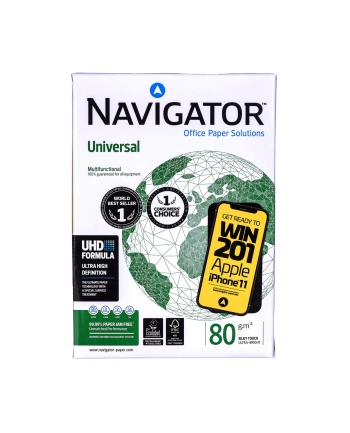 Papier Xero Igepa Premium Navigator Universal 8247A80 (A4; 80g/m2; 500 szt.)