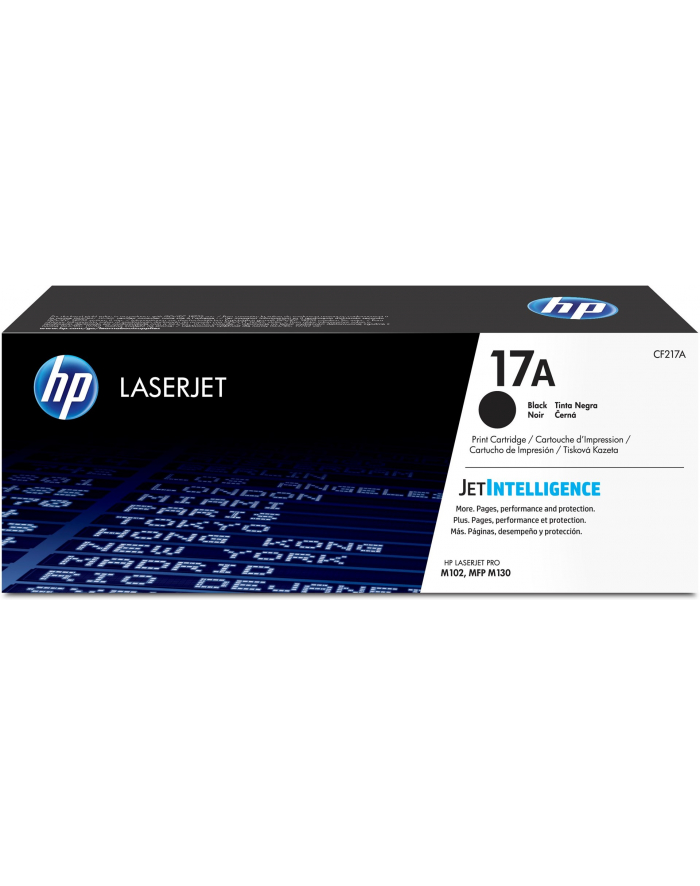 Toner Hewlett-Packard CF217A (oryginał ; ; 1 600 stron; czarny) główny