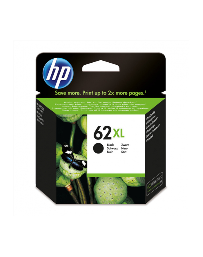 Tusz Hewlett-Packard C2P05AE (oryginał HP62XL HP 62XL; czarny) główny