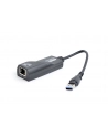 Adapter GEMBIRD NIC-U3-02 (USB 3.0 M - RJ45 F; kolor czarny) - nr 1