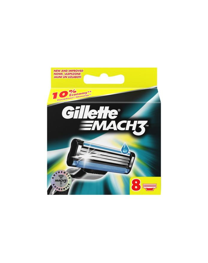 Wkłady maszynek do golenia Gillette  (trzyostrzowa; 8 szt.) główny