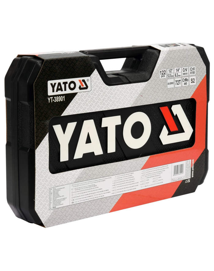 Zestaw kluczy YATO YT-38901 (122) główny