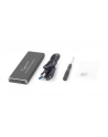 Kieszeń GEMBIRD EE2280-U3C-01 (M.2; Micro USB 3.0 B; Aluminium; kolor czarny) - nr 26