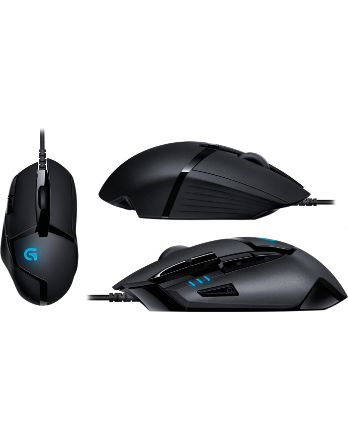 Mysz Logitech G402 HYPERION FURY 910-004070 (optyczna; 4000 DPI; kolor czarny) główny