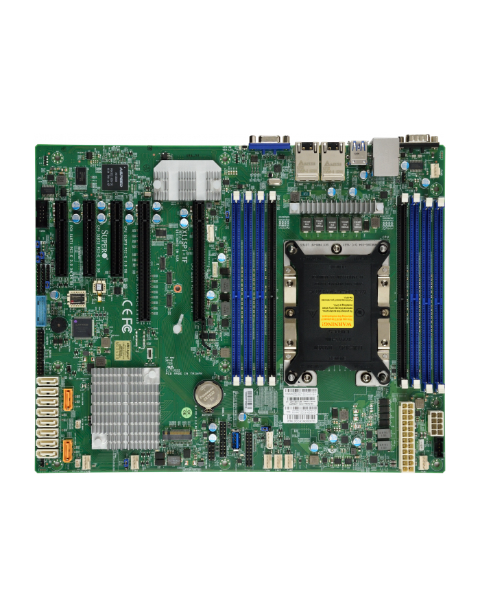 Płyta serwerowa Supermicro X11SPI-TF MBD-X11SPI-TF-O ( LGA 3647 ; 8x DDR4 LRDIMM DDR4 RDIMM ; ATX ) główny