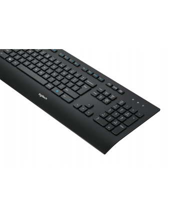 Klawiatura Logitech K280E 920-008669 (membranowa; USB 2.0; (wersja DE); kolor czarny)