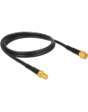 Kabel antenowy DELOCK 89423 (1m; SMA RP M x SMA RP F; kolor czarny) - nr 13