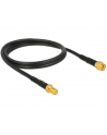 Kabel antenowy DELOCK 89423 (1m; SMA RP M x SMA RP F; kolor czarny) - nr 1
