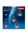 Lampa Activejet AJE-HOLLY 7 Black (E14 x 3) - nr 2