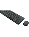 Zestaw klawiatura   mysz Logitech  920-007905 (kolor czarny) QWERTZ - nr 355