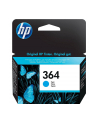 Tusz Hewlett-Packard CB318EE (oryginał HP364 HP 364; 3 ml; niebieski) - nr 1