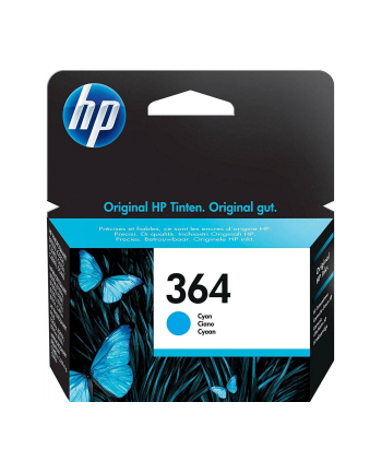 Tusz Hewlett-Packard CB318EE (oryginał HP364 HP 364; 3 ml; niebieski) nr 1