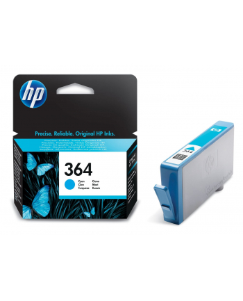 Tusz Hewlett-Packard CB318EE (oryginał HP364 HP 364; 3 ml; niebieski) nr 2