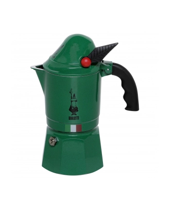 Kawiarka BIALETTI 8006363027625 (0 12 litra; kolor ciemnozielony)