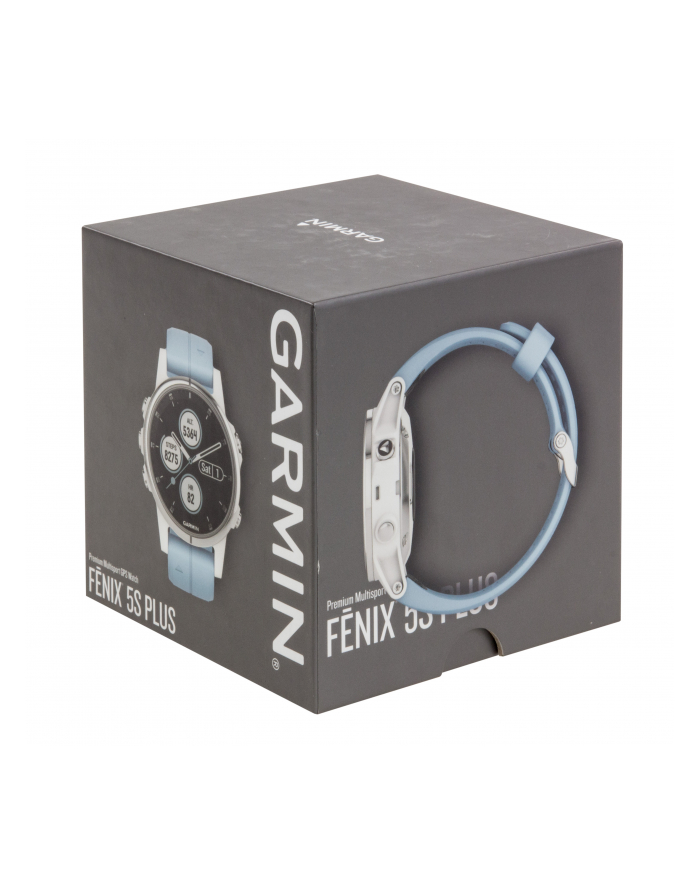 Zegarek sportowy Garmin Fenix 5S Plus 010-01987-23 (kolor biały) główny