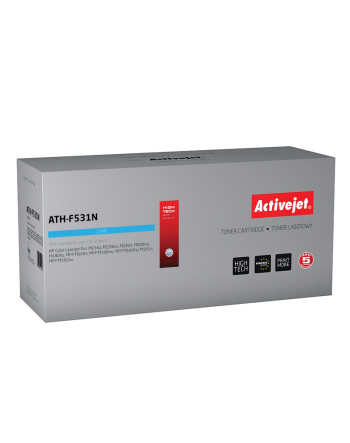 Toner Activejet ATH-F531N (zamiennik ; Supreme; 900 stron; niebieski) główny