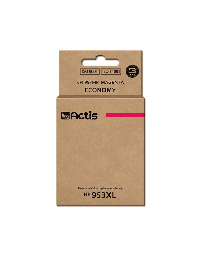 Tusz ACTIS KH-953MR (zamiennik HP 953XL F6U17AE; Premium; 25 ml; czerwony) główny
