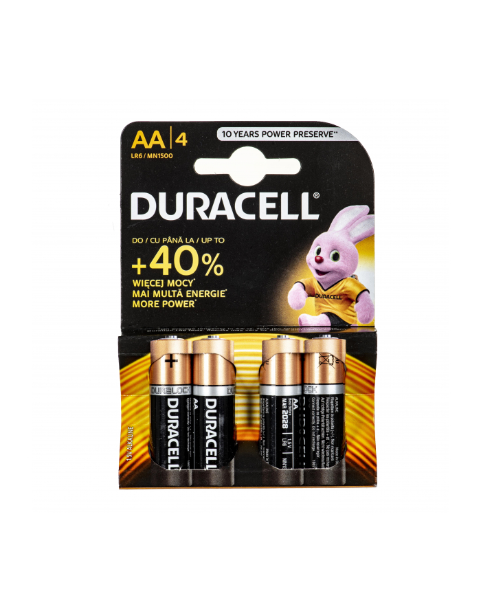 Baterie     Duracell  5000394076952 (x 4) główny