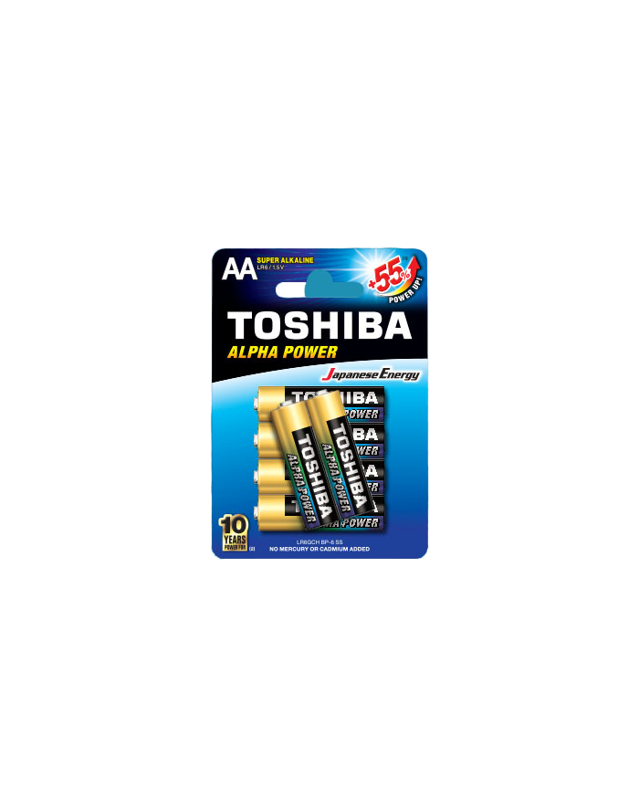 Baterie alkaliczne Toshiba LR6GCH BP-6 (Alkaliczny manganowy; x 6) główny