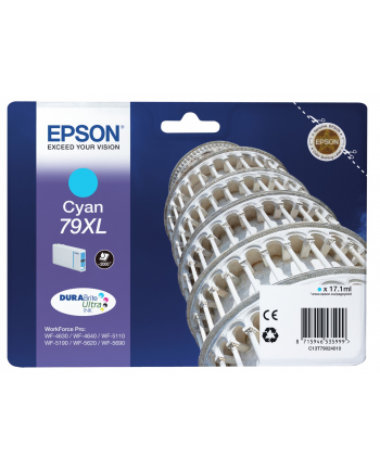 Tusz Epson C13T79024010 (oryginał ; 17.1 ml; niebieski)