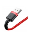 Kabel Baseus CALKLF-B09 (USB - Lightning ; 1m; kolor czarno-czerwony) - nr 17