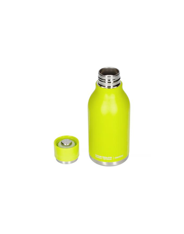 Butelka  asobu Urban Water Bottle 842591028854 (460 ml ; Miedź  Stal nierdzewna  Tworzywo sztuczne; kolor limonkowy) główny
