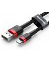 Kabel Baseus CALKLF-B09 (USB - Lightning ; 1m; kolor czarno-czerwony) - nr 1